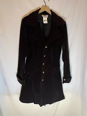 Jerry Beck For Charades Electric Mad Hatter Jacket  Brown  Size M • $59.99