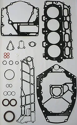 Yamaha 150 HP '04-'21 4 Stroke 4 Cyl Gasket Kit 500-342  63P-W0001-00-00 • $299.97