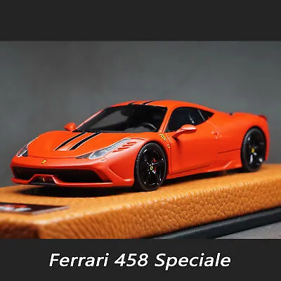 Last One MR 1:43 Ferrari 458 Speciale Resin Car Model Matte Red Limited 5pcs • $699.99