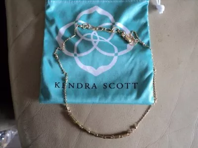 KENDRA SCOTT YELLOW GOLD PLATED Necklace • £22