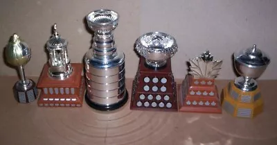 McDonald's NATIONAL HOCKEY LEAGUE 2003 MINI TROPHY Set Of 6 STANLEY CUP ART ROSS • $50