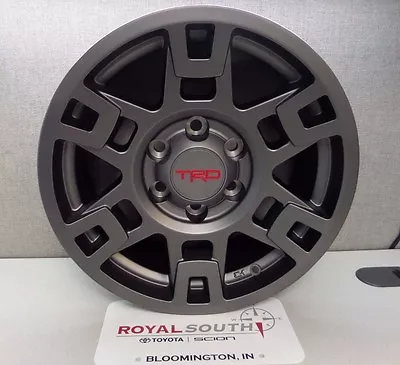 4Runner FJ Cruiser Tacoma TRD 17  Matte Gray Wheel Genuine OEM OE • $285