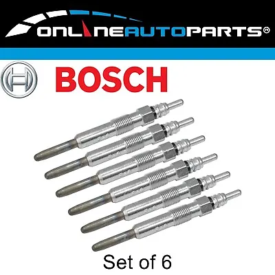 Set Of 6 Bosch Glow Plugs For BMW X5 E70 3.0L M57TU2D30 Diesel Engine 2007~10 • $129.14