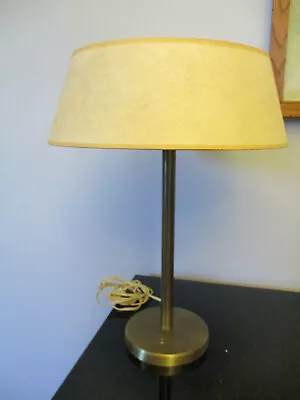 Vintage Retro Mid Century Danish Modern Eames Thurston Era Brass Table Lamp! • $175