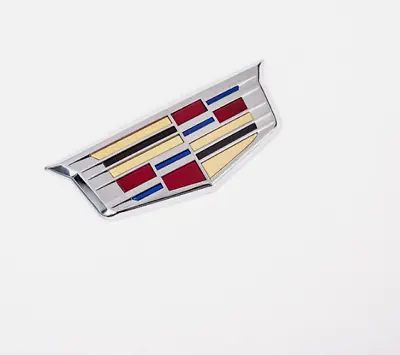 145mm Chrome Color Rear Trunk Emblem For Cadillac XTS ATS XT6 • $55.19