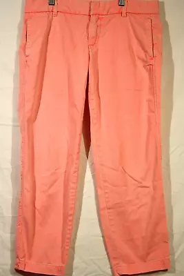 J Crew Pants Broken In Scout City Fit Pink Blush Cropped Chino Womens Size 6 • $10