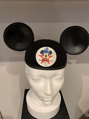 Mickey Mouse Ears Hat Walt Disney World 25th Anniversary 1996 Jacobson USA  • $19.99