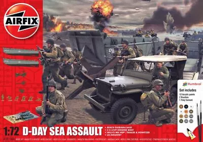 Airfix D-Day Sea Assault Set  1:76 Scale • £44.25