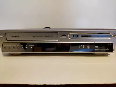 £49.99 • Buy VHS Video Cassette Player Bush DVRHS02 DVD VCR Combi 6 Head NICAM Hi-Fi Uk