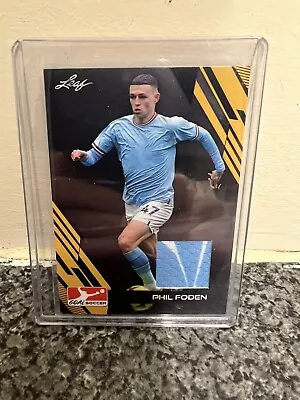 Phil Foden 2023 Leaf Game Worn Patch • £3.45