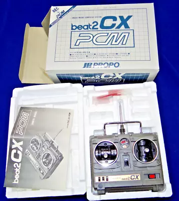 JR Propo 2 Channel RC Land Boat Radio Control Beat2 System T2C-2S CX PCM  Vtg  2 • $49.99