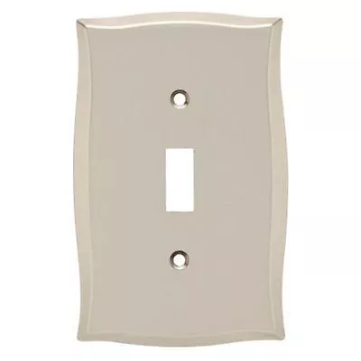 Nickel Switch Plate Light Lylah 144045 • $6.99