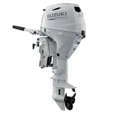 Suzuki Outboard Motor DF30ATHLW5  | 30HP White Electric S  Trim/Tilt 20 Inch • $5390.40