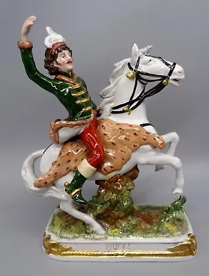 Excellent Schiebe / Kister Porcelain Napoleonic Military Murat On Horseback • £65