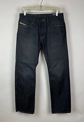 DIESEL VIKER - Men's Dark Washed Regular Straight Jeans 30 X 30 • $96