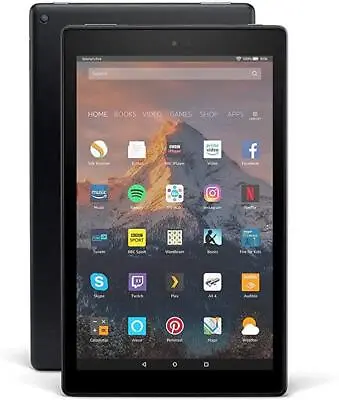 Amazon Fire HD 10 Tablet With Alexa 1080p Full HD 32GB | WI-FI | Black UK Stock • £68.90