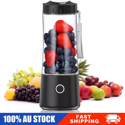 Portable Fruit Blender Personal Mini Food Smoothie Maker USB Juicer Shakes Mixer • $29.89