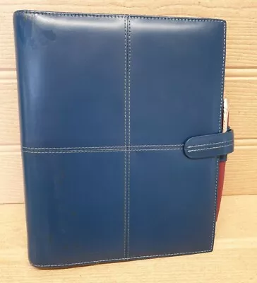 Filofax A5 Organiser Cross -  Blue - With Pen  Please Read Description  • £15