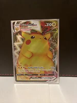 $6.99 • Buy Pikachu Vmax 044/185 Vivid Voltage NM Full Art Ultra Rare Pokemon Card