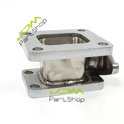 T3 To T4 Turbo Adapter Flange With 38mm External Wastegate Manifold Relocation • $46.99