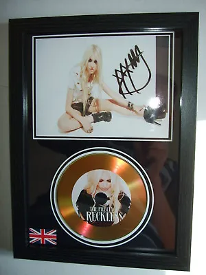 £15.99 • Buy The Pretty Reckless    SIGNED FRAMED GOLD CD  DISC 05