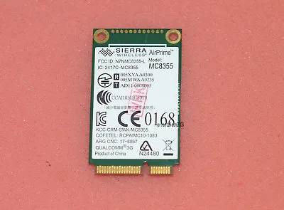 60Y3257 Thinkpad Gobi3000 3G WWAN Card GPS Fit W530 X230 T420 X220 MC8355 Lenovo • £9.59