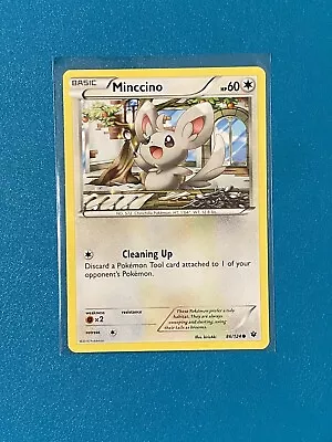 Pokémon TCG Minccino Fates Collide 86/124 Regular Common • $1.25