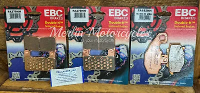 Kawasaki Z1000sx 2011 - 2020 Ebc Sintered Complete Brake Pads Set • £89.99