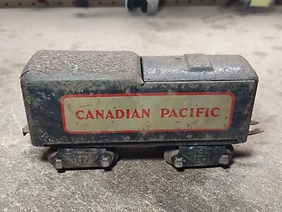 Vintage PRE-WAR MARX Canadian Pacific Coal Tender For Parts / Restoration • $5