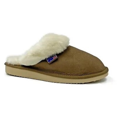 Traditional Womens Sheepskin Scuffs Slippers Ugg - Australian Sheepskin • $39