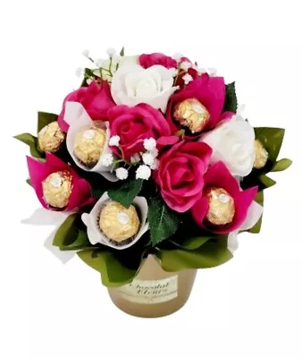 Mothers Day Chocolate Flowers - Chocolate Gift - Pink • $49.90