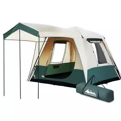 Weisshorn Instant Up Camping Tent 4 Person Pop Up Tents Family Hiking Dome Camp • $181.95