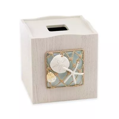 Avanti Linens Seaglass Tissue Box Cover • $40.68