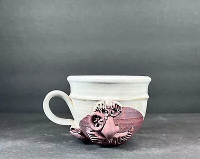 Hamilton Clay Art Pottery Man Face Mustache Mug Coffee Tea Mug • $4.50