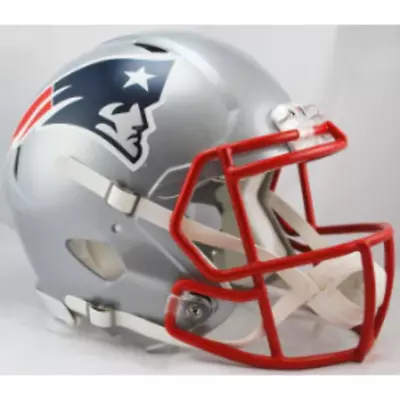 New England Patriots Full Size Authentic Revolution Speed Football Helmet - NFL. • $284.99