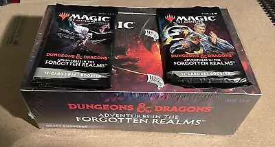 Mtg Booster Box Dungeons And Dragons Adventures In The Forgotten Realms Plus • £50