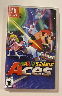 Mario Tennis Aces - Nintendo Switch Brand New Factory Sealed Video Game • £49.11