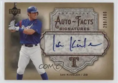 2006 Upper Deck Artifacts Auto-Facts /800 Ian Kinsler #AF-IK Auto • $11.75