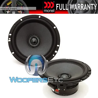 MOREL TEMPO ULTRA INTEGRA 602 MKii 6.5  110W RMS 2-WAY CAR COAXIAL SPEAKERS NEW • $329