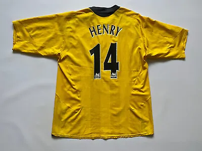 Arsenal London England 2005/2006 Away Football Shirt Nike #14 Henry • £140