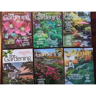 $36 • Buy Taunton's Fine Gardening Magazine Lot Of 6 - 2021