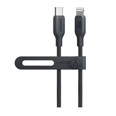 $32.80 • Buy Anker 541 USB-C To Lightning Cable (Bio-Based 3ft) - Black