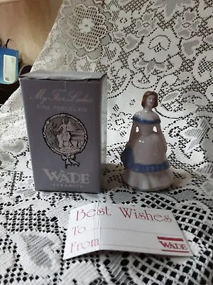 WADE Ceramic MY FAIR LADIES Figurine  Boxed RACHEL • £8