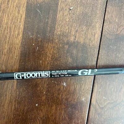 G Loomis GL3 SR 783-2 6’6 Medium Fast Action • $300