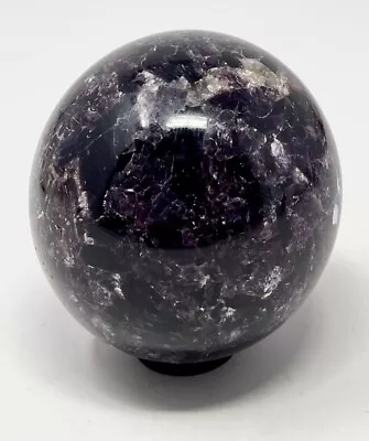 298g Lepidolite Purple Mica Sphere Crystal 58mm • $28