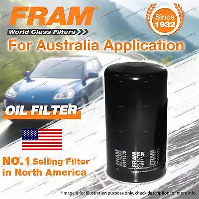 Fram Oil Filter For Isuzu D-MAX TF MU UES73EW WIZARD UES UES73 Refer Z600 • $58.95