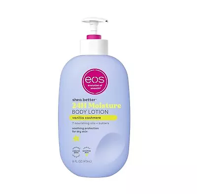 Eos Shea Better Body Lotion For Dry Skin Vanilla Cashmere 16 Fl Oz • $14.99