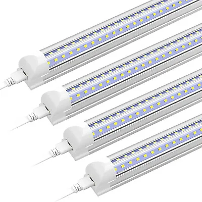 4 Pack T8 3FT LED Shop Light 30W 6500K High Output Ceiling Tube Light Fixture • $45.89