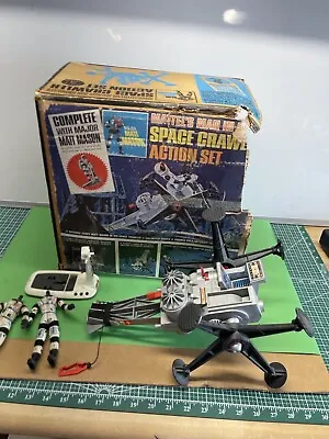 1966 Mattel Major Matt Mason SPACE CRAWLER Action Set W/ Box • $259