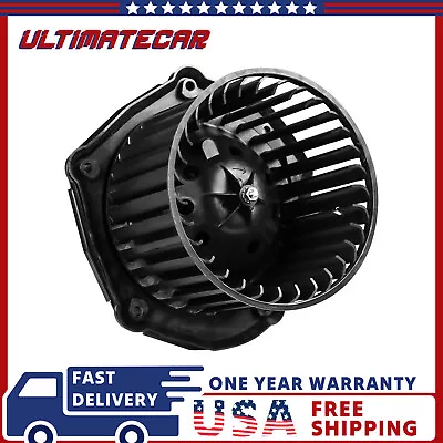 New AC Heater Blower Motor W/ Fan Cage For Chevy Tahoe GMC 1500 2500 3500 Yukon • $37.88